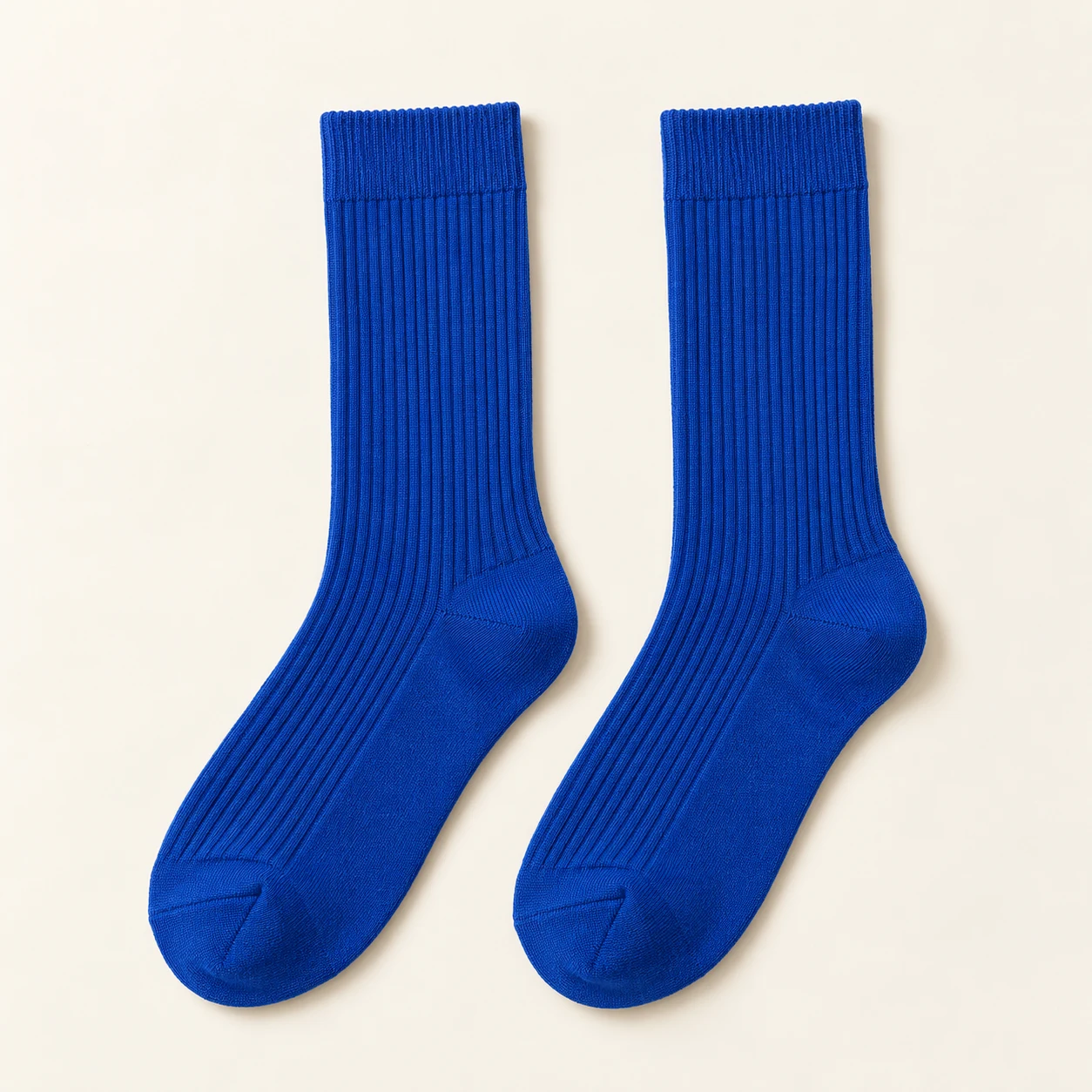 Ribbed everyday crew socks